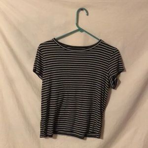 american eagle striped shirt